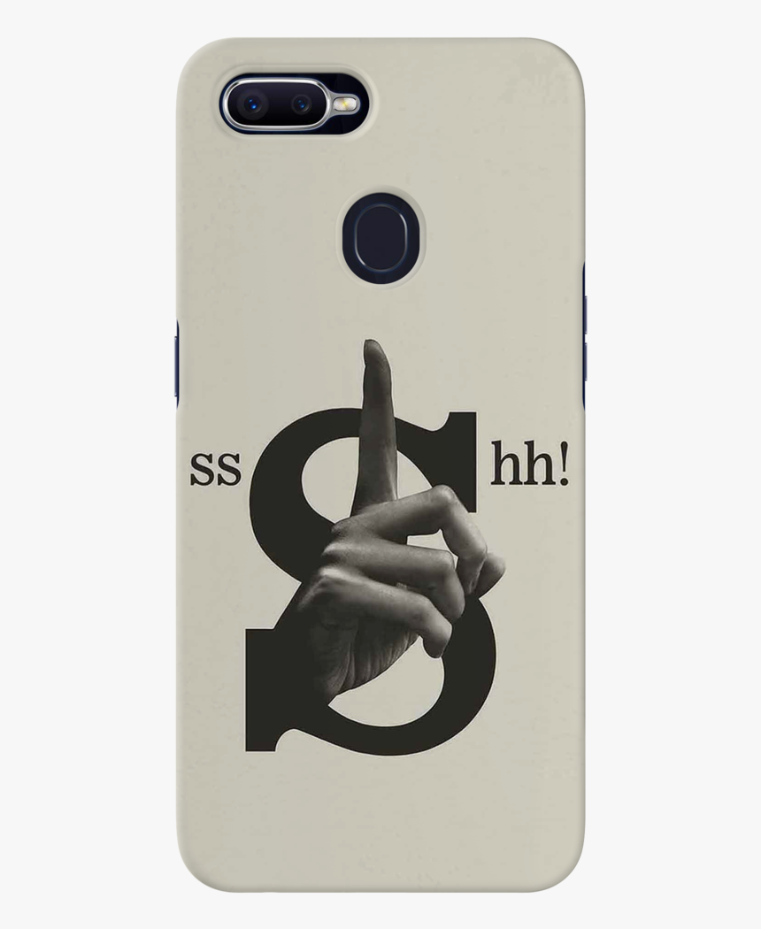 Shh Cover Case For Oppo F9/f9 Pro - Imágenes De Sshh, HD Png Download, Free Download