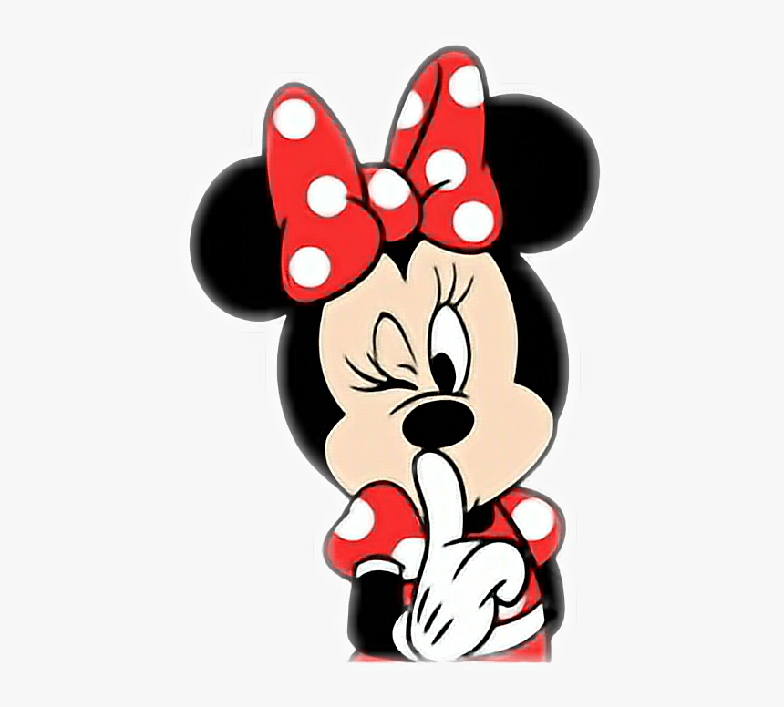 Minnie Mouse Shhh , Png Download - Minnie Mouse Shhh, Transparent Png, Free Download
