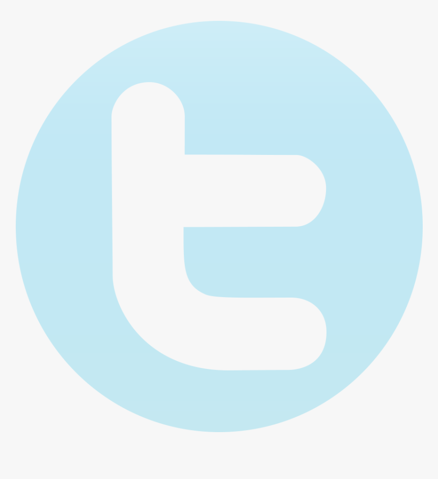 Facebook Twitter Icon Png - Circle, Transparent Png, Free Download