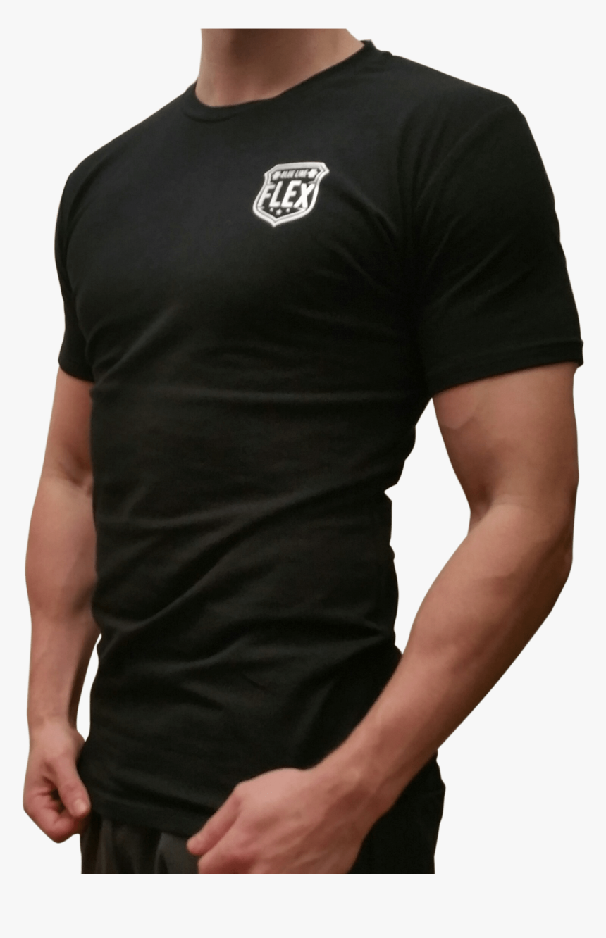 Police T Shirts Black Thin Blue Line Shirt - Active Shirt, HD Png Download, Free Download