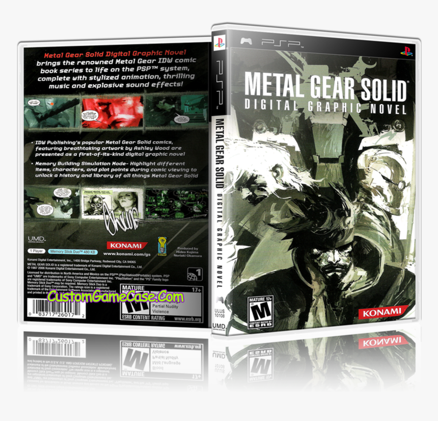 Metal Gear Solid Digital Graphic Novel, HD Png Download, Free Download