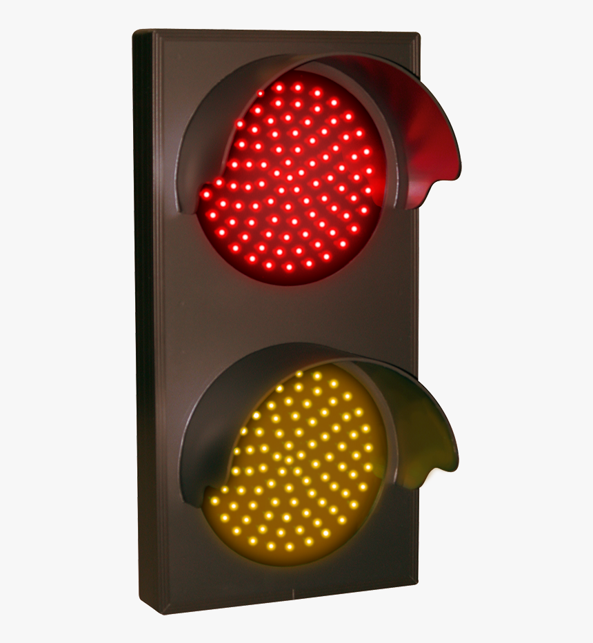 Indicator Dots, Double, Vertical, Red, Amber W/ Hoods - Single Green Traffic Light, HD Png Download, Free Download