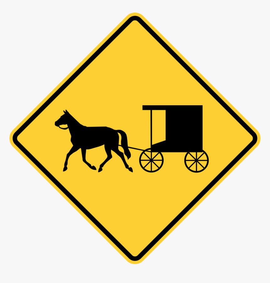 W11-14 Amish Symbol Sign - Oamaru, HD Png Download, Free Download