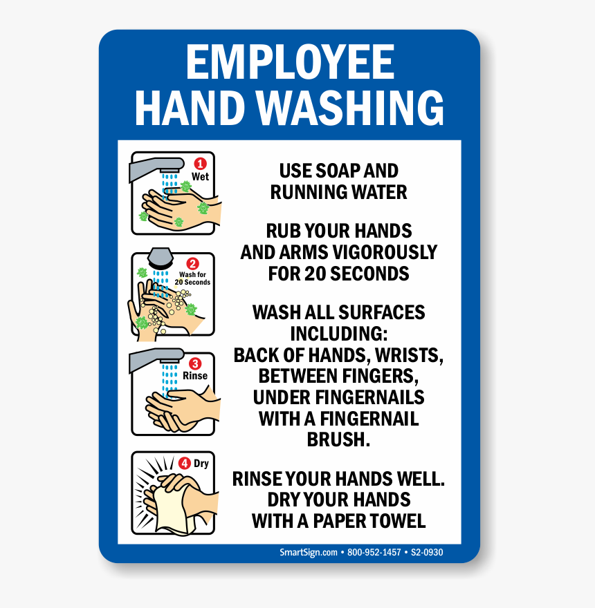 Free Printable Printable Hand Washing Signs