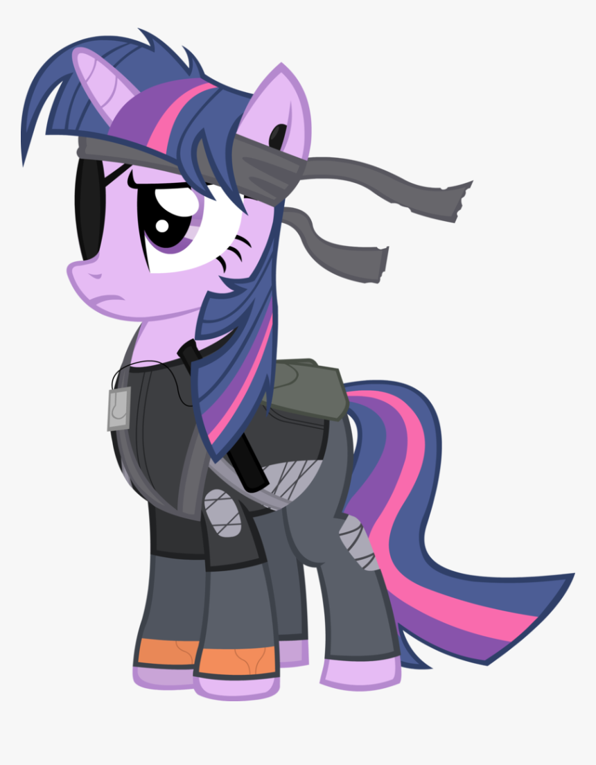 Zvn, Big Boss, Cosplay, Eyepatch, Konami, Metal Gear, - Twilight Sparkle Eye Patch, HD Png Download, Free Download