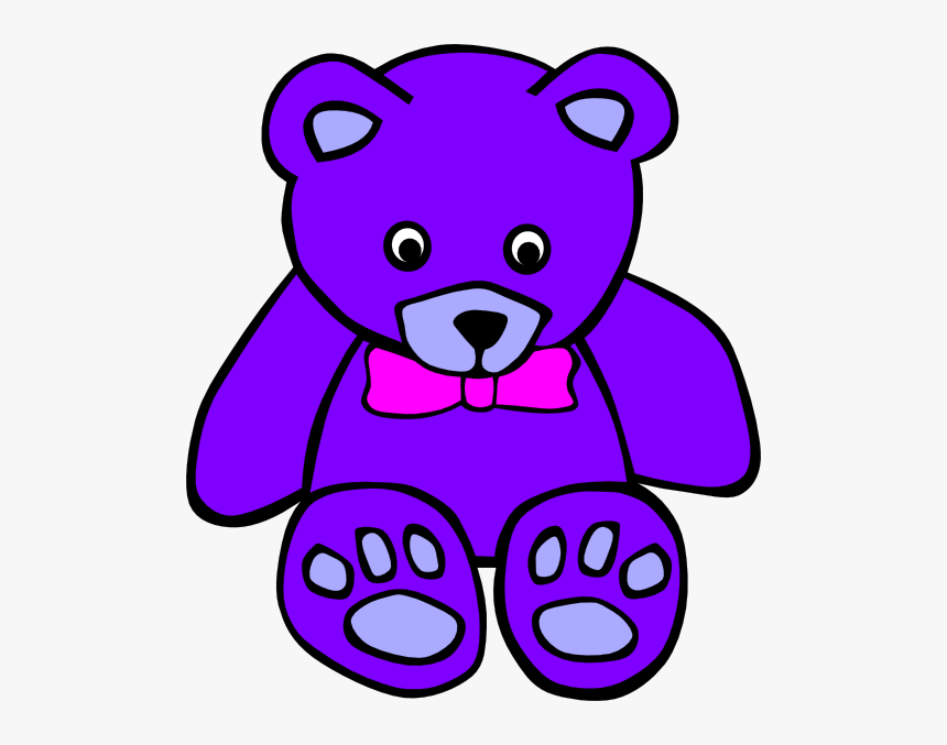 Transparent Gill Clipart - Coloured Teddy Bear Clipart, HD Png Download, Free Download