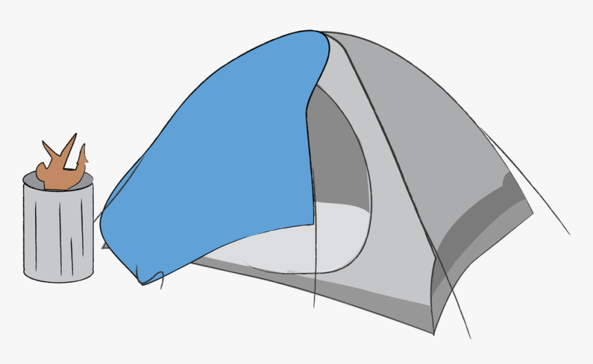 Tent Clipart Hiking - Clip Art, HD Png Download, Free Download