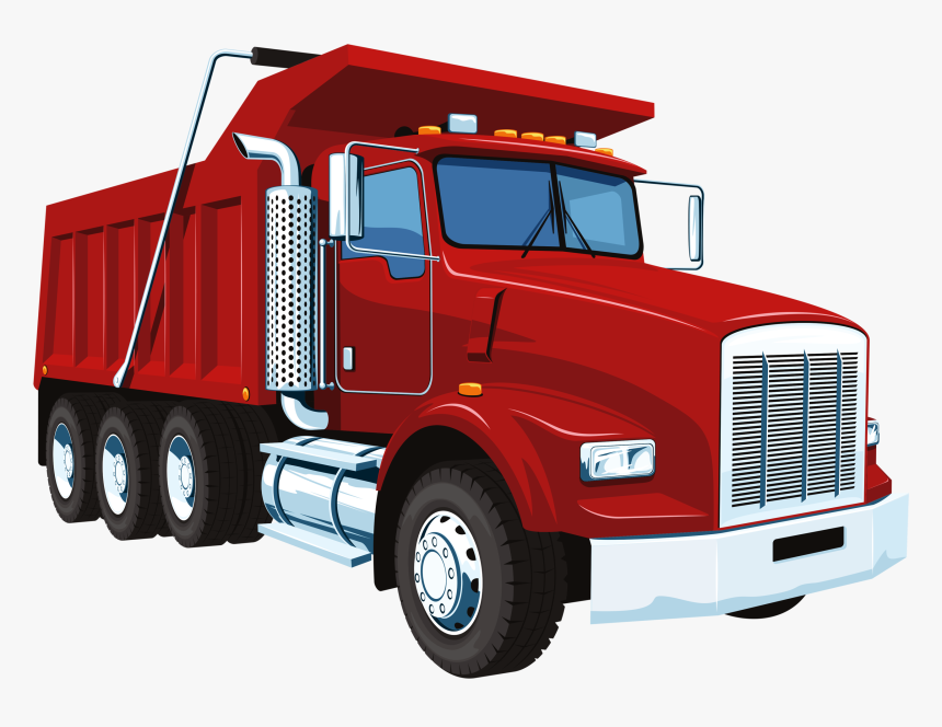 Dump Truck Vector Graphics Clip Art Royalty-free - Dump Truck Clip Art, HD Png Download, Free Download