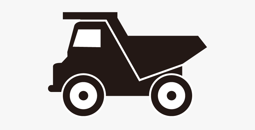 Dump Truck Clip Art Vehicle Scalable Vector Graphics - Dump Truck Silhouette Clip Art, HD Png Download, Free Download