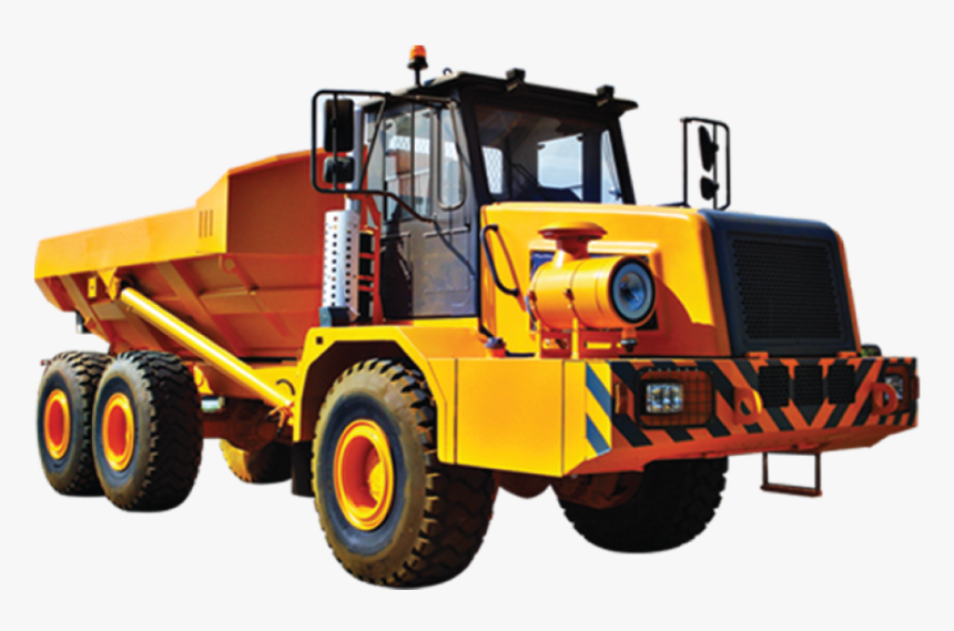 Articulated Dump Truck - Construction Equipment, HD Png Download, Free Download