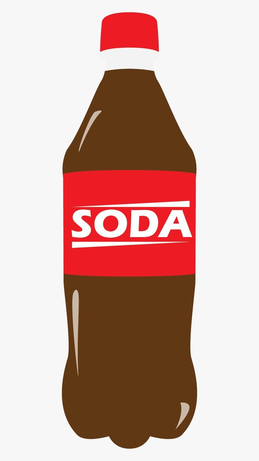 Drinks Clipart Coke - Soda Pop Bottles Clip Art, HD Png Download, Free Download