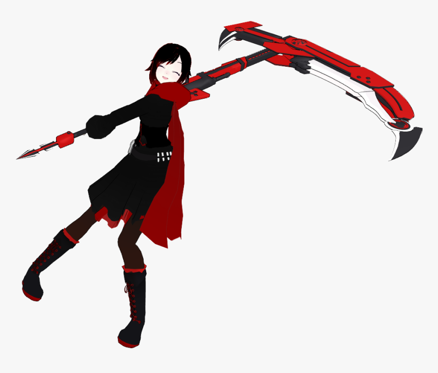 Rwby Ruby Rose Vector - Ruby Rose Rwby Transparent, HD Png Download, Free Download