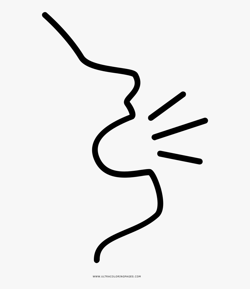 Free Download Drawing Coloring Book Line Art Ausmalbild - Icon Of Person Shouting, HD Png Download, Free Download