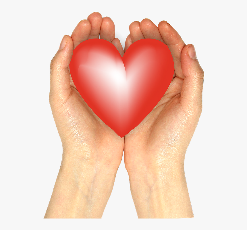 This Alt Value Should Not Be Empty If You Assign Primary - Hand With Heart Png, Transparent Png, Free Download