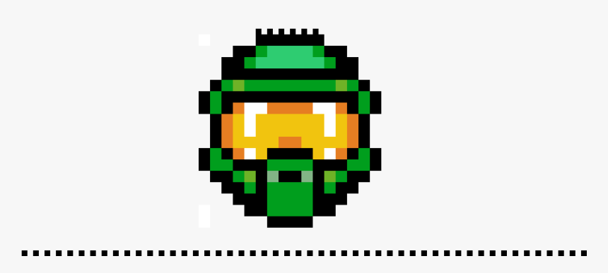 Halo Master Chief Pixel Art, HD Png Download, Free Download