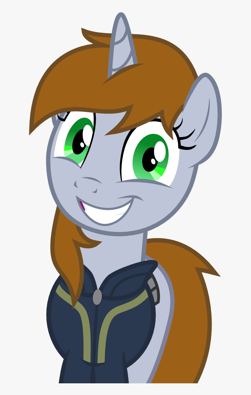 Brisineo, Clothes, Crazy Face, Faic, Fallout Equestria, - Mlp Littlepip Vector, HD Png Download, Free Download