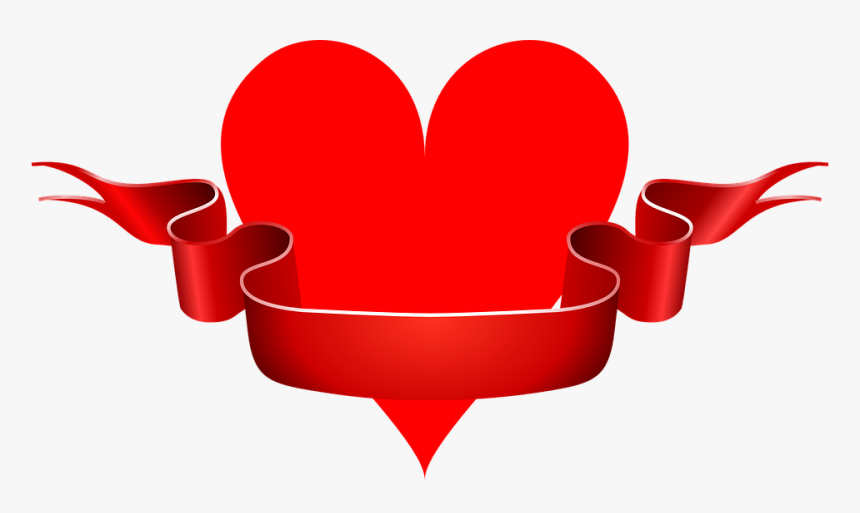 Love, Ribbon, Heart, Romance, Valentine - Love Good Morning Darling, HD Png Download, Free Download