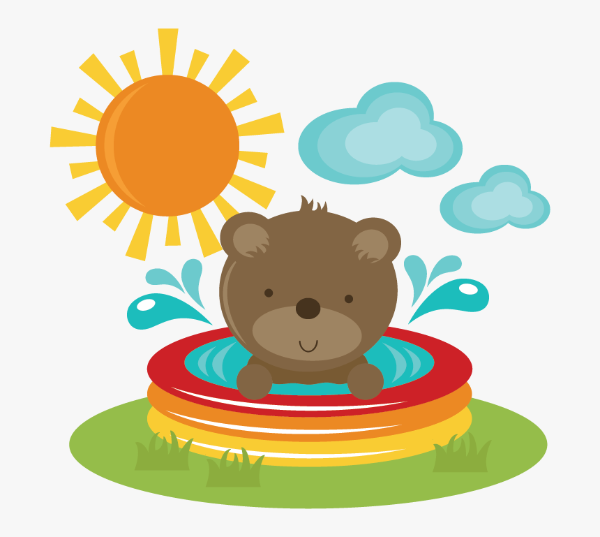 Groundhog Clipart Svg - Miss Kate Cuttables Summer, HD Png Download, Free Download