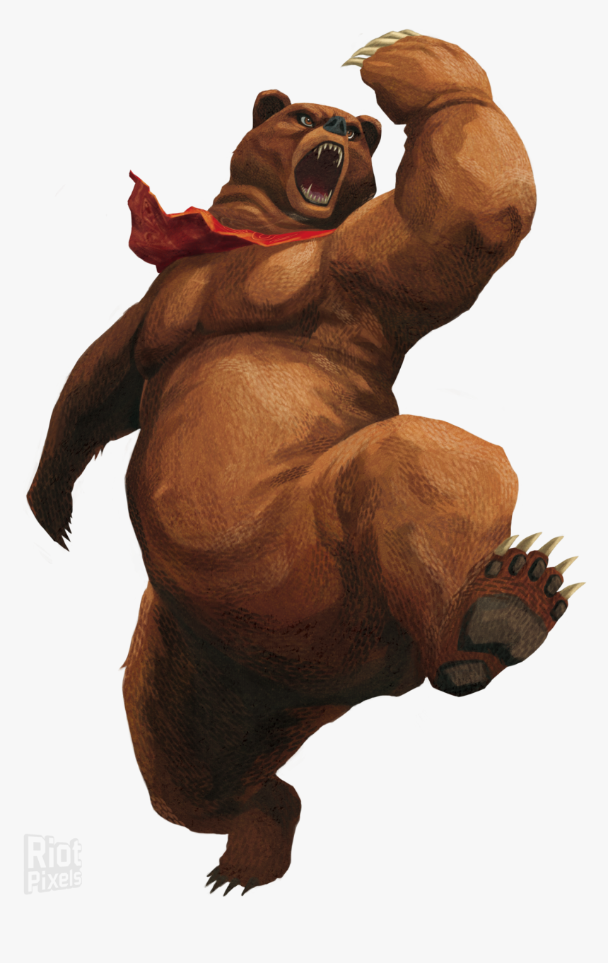 Tekken Panda Png - Kuma Tekken Art, Transparent Png, Free Download