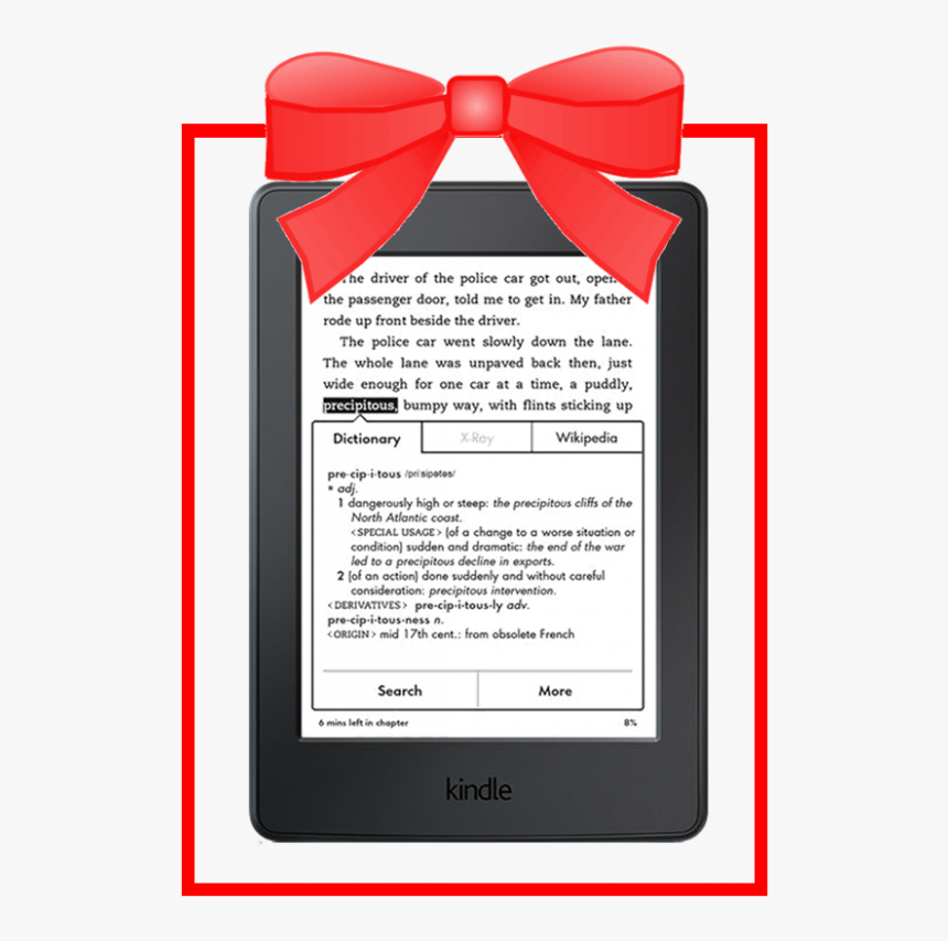 Image Of Kindle Paperwhite As Present , Png Download - 2nd Generation Kindle Paperwhite, Transparent Png, Free Download
