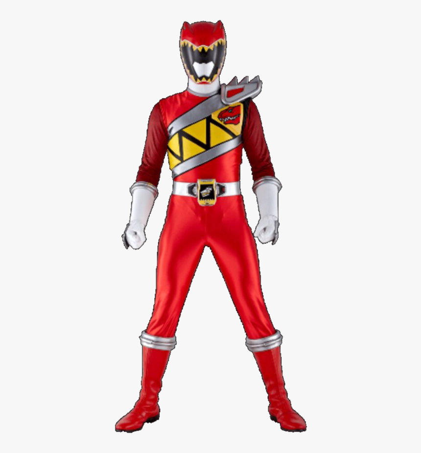 Red Dino Charge Ranger &amp - Power Rangers Dino Png, Transparent Png, Free Download