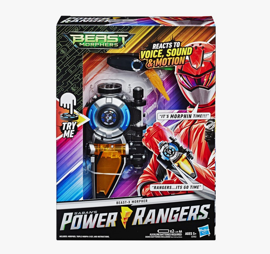 Power Rangers Beast Morphers Toy, HD Png Download, Free Download