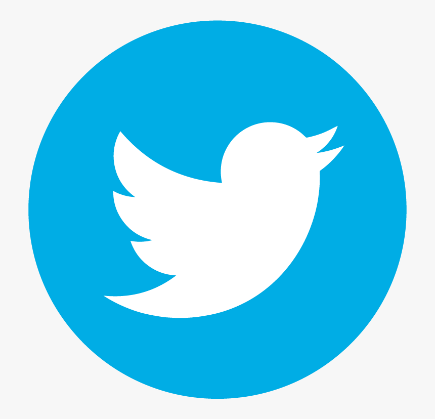 Twitter Round Logo Transparent Clipart Computer Icons - Circle Twitter Logo Transparent, HD Png Download, Free Download