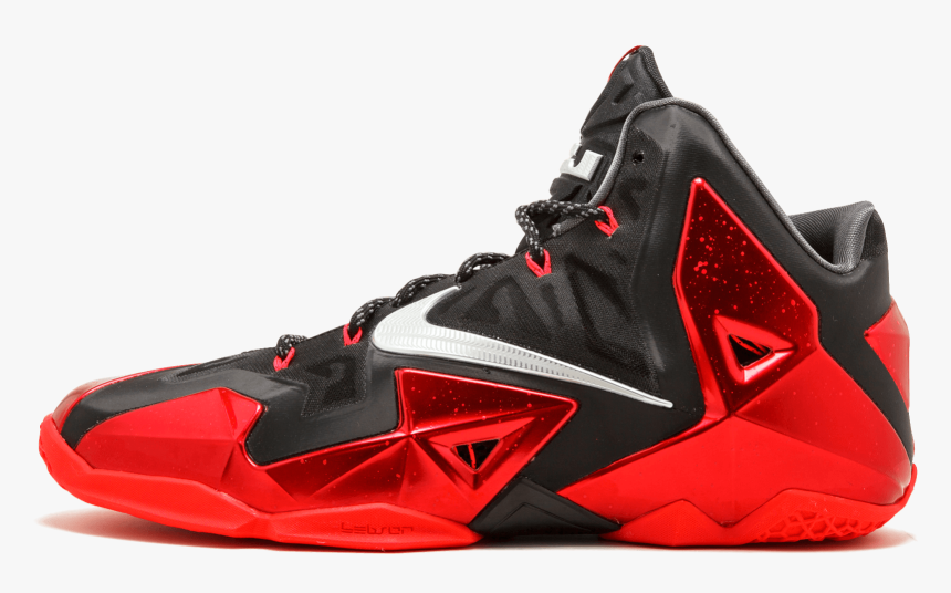 Back Nike Lebron 11 Away - Lebron 11 Heat Away, HD Png Download, Free Download