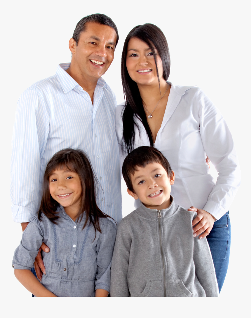 Transparent Hispanic Family Clipart - Indian Family Standing Png, Png Download, Free Download