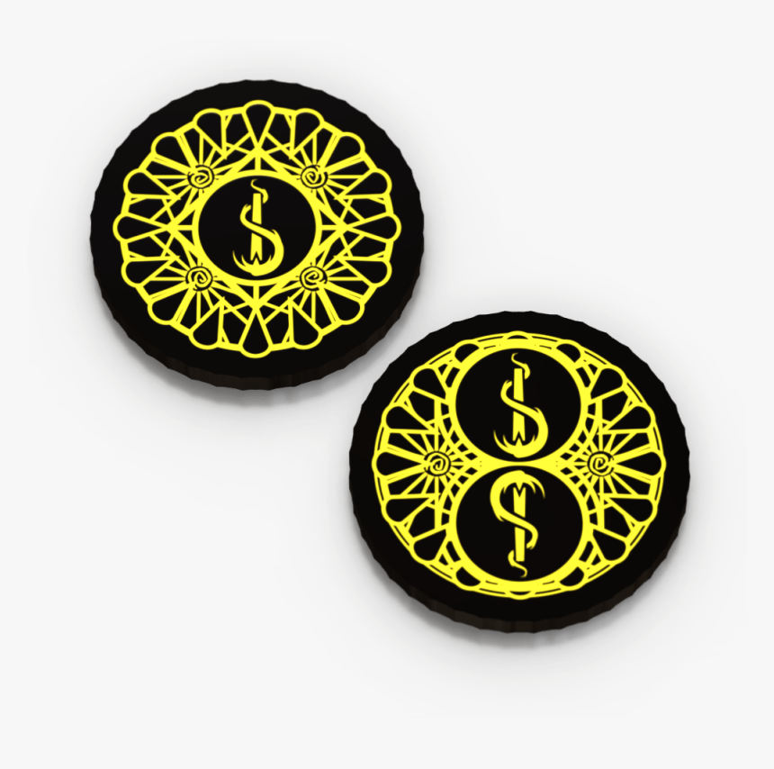 Carcosa Cycle Doom Tokens Render With Transparent Background - Circle, HD Png Download, Free Download