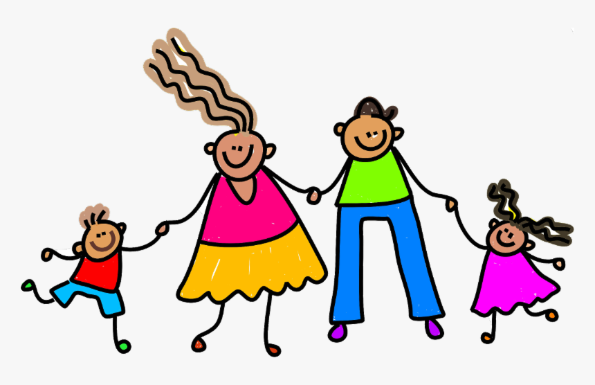 Keeping Your Kindergartner Safe From Lead - Clip Art Happy Family, HD Png Download, Free Download