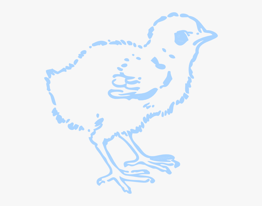 Blue Chick Svg Clip Arts - Illustration, HD Png Download, Free Download