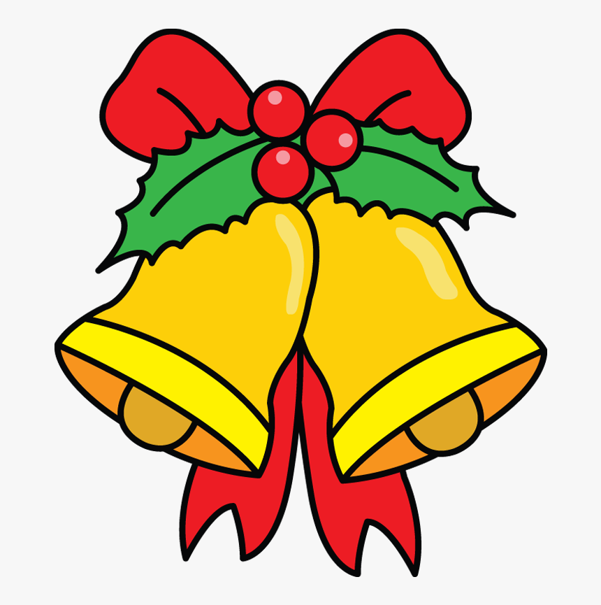 Clip Art Bells Drawing - Christmas Drawing For Bell, HD Png Download, Free Download