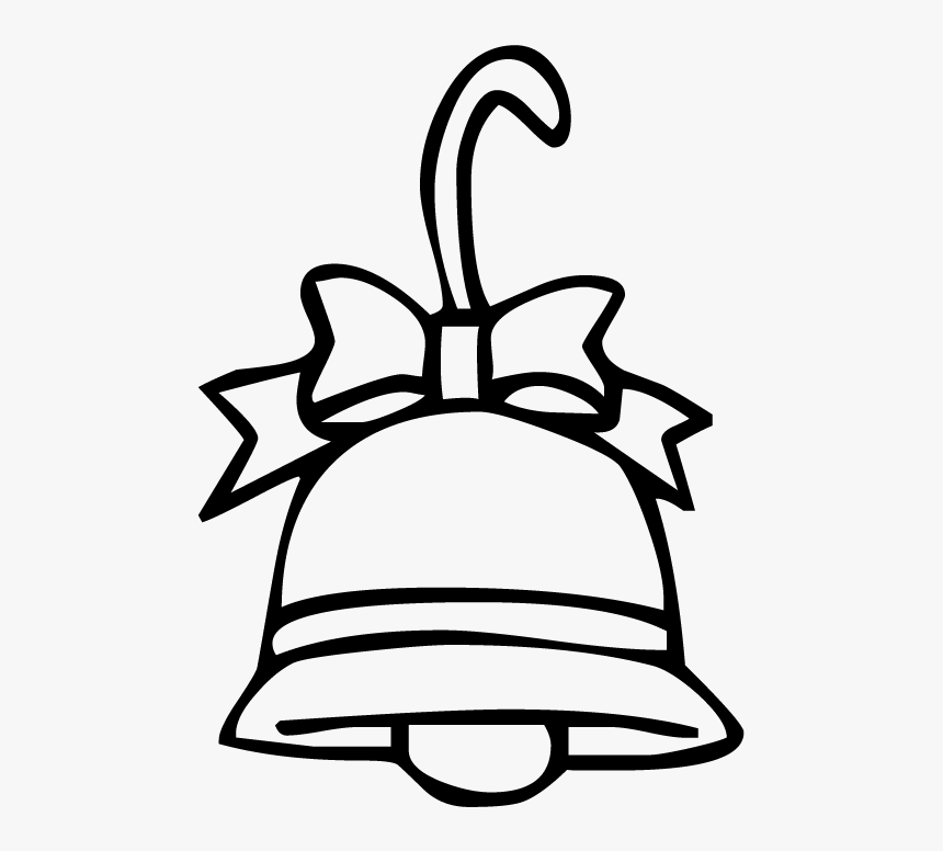 Christmas Bell Drawing For Kids, HD Png Download, Free Download