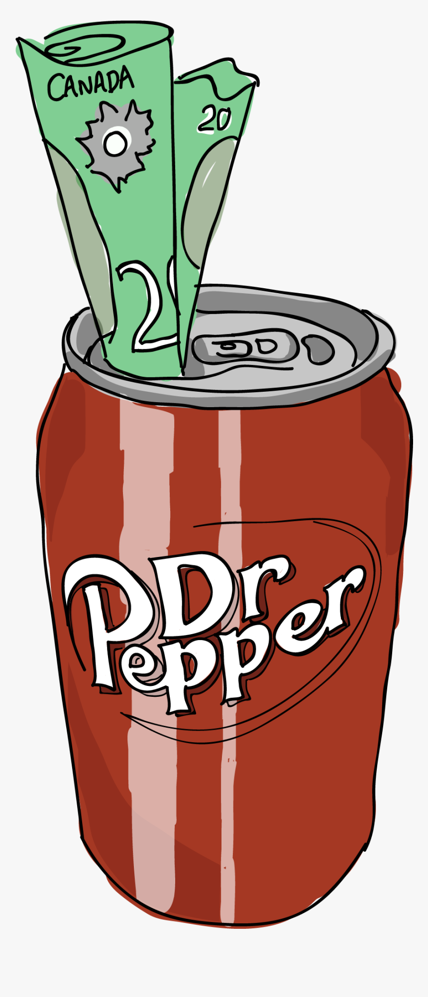 Dr Pepper Can Clipart, HD Png Download, Free Download