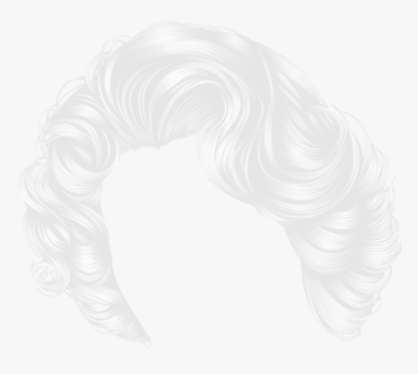 White Hair Png - White Hair Wig Transparent, Png Download, Free Download