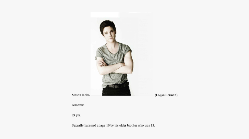 Logan Lerman Photo Shoot 2011, HD Png Download, Free Download