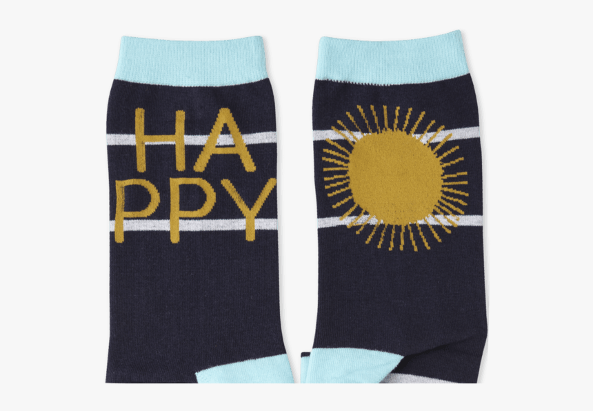 Happy Sun Crew Socks - Hockey Sock, HD Png Download - kindpng