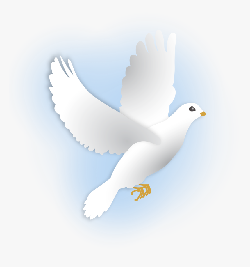 Dove Flying , Png Download - Heaven Rest In Peace Dove, Transparent Png, Free Download