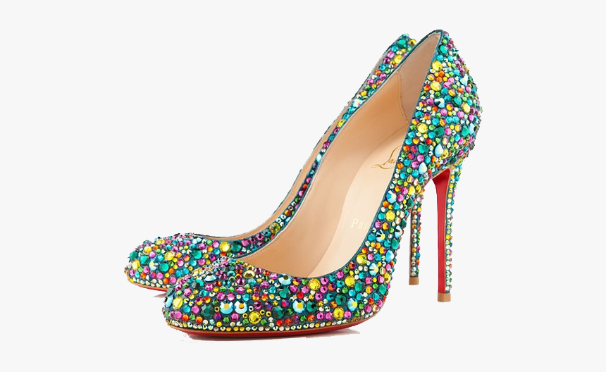 Louboutin Heels Png Free Download - Christian Louboutin Crystal Multi ...