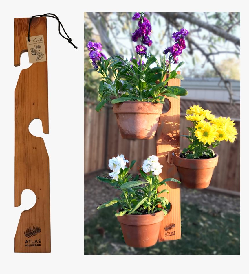 Potted Plants And Flowers Png Beautiful Transpa - Terra Cotta Pot Holder Wood, Transparent Png, Free Download