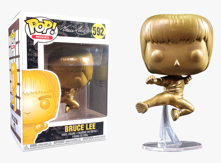 Gold Bruce Lee Pop Vinyl, HD Png Download, Free Download