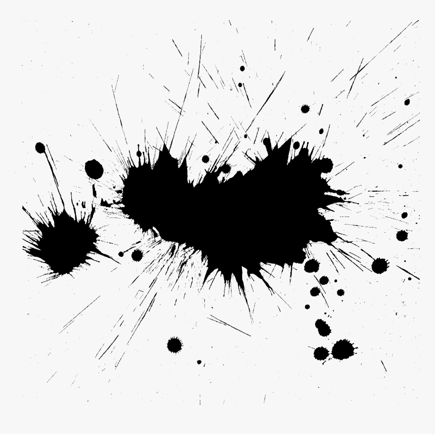 Vector Splatters High Resolution - High Res Ink Splatter, HD Png Download, Free Download