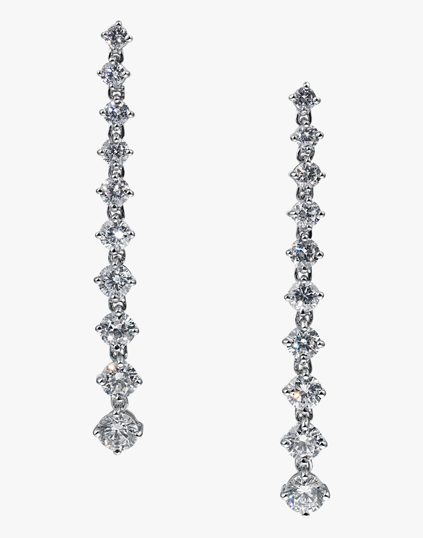 Angelina Diamond Strand Earrings - Earrings, HD Png Download, Free Download