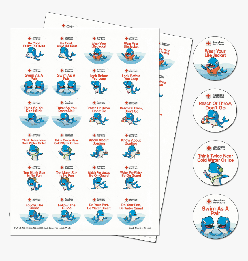 American Red Cross Longfellow"s Whale Tales Stickers, - Longfellow's Whale Tales, HD Png Download, Free Download