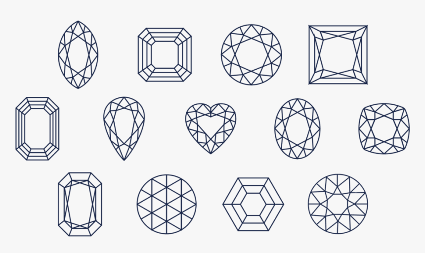 Diamond Shapes - Illustration, HD Png Download, Free Download