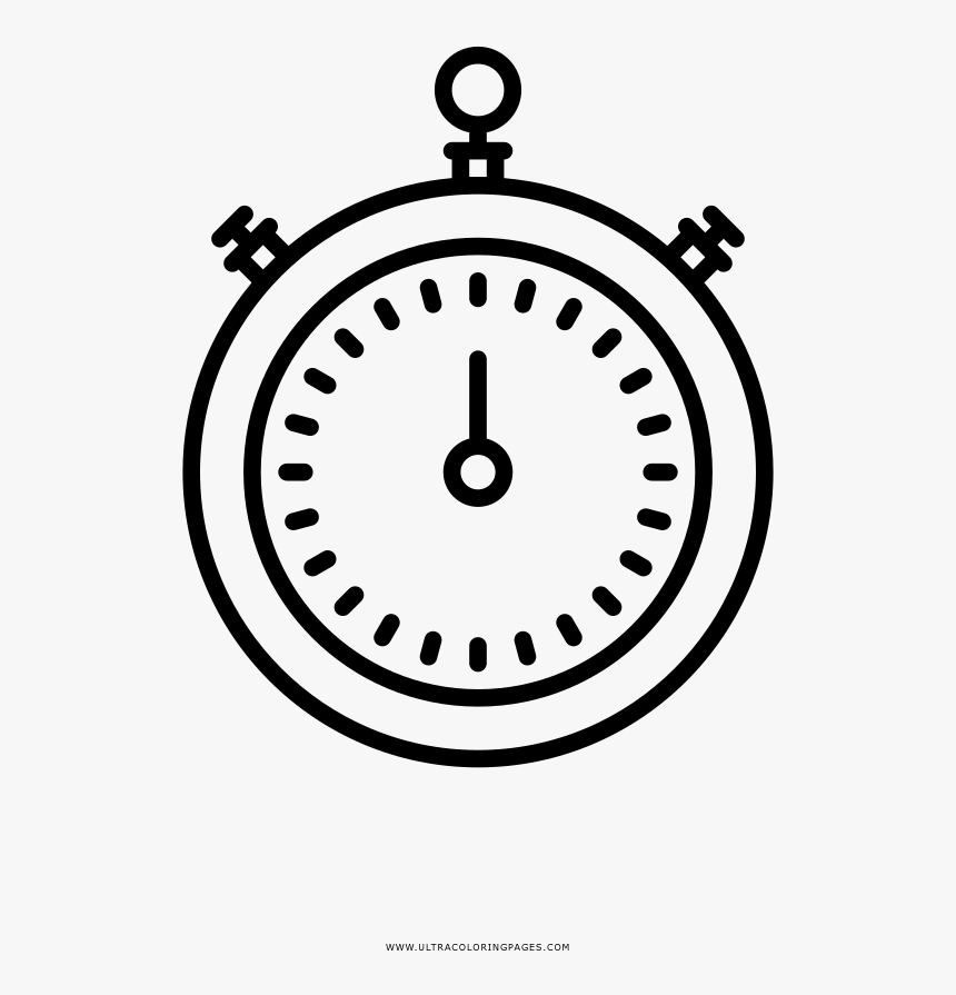 Stop Watch Coloring Page - Logo For Dance Crew, HD Png Download, Free Download