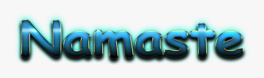 Namaste Transparent Png - Graphic Design, Png Download, Free Download