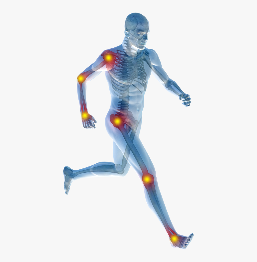 Joint Pain Running Man, HD Png Download, Free Download