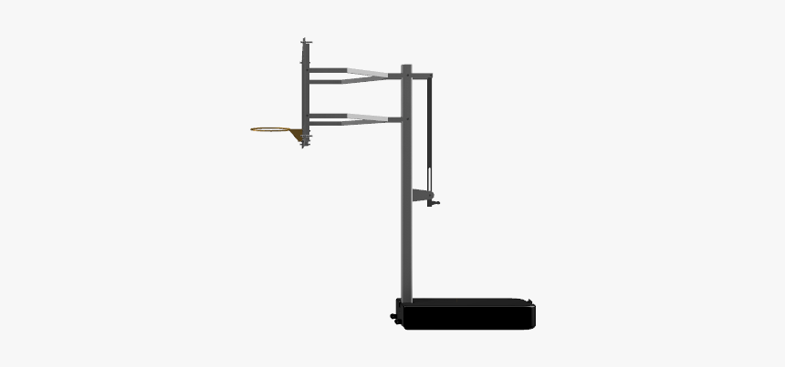 Basketball Hoop Side View Png, Transparent Png, Free Download